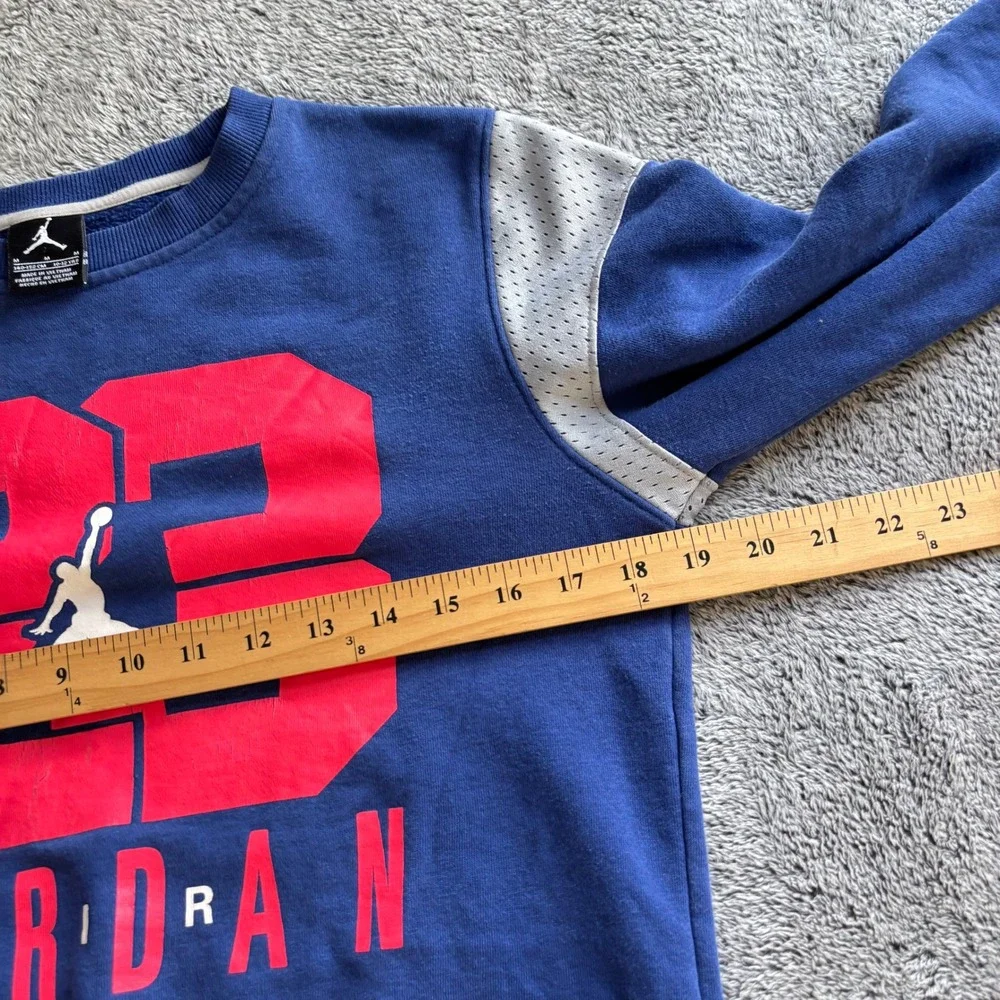Vintage Air Jordan 23 Youth Medium 10-12 Sweatshirt Retro Grapic Print‎ 19464